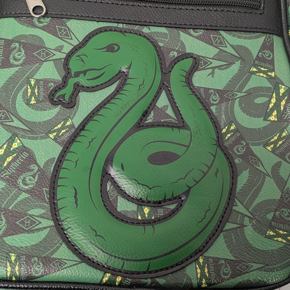 Loungefly Harry Potter Slytherin Backpack Bag - Picture 5 of 6